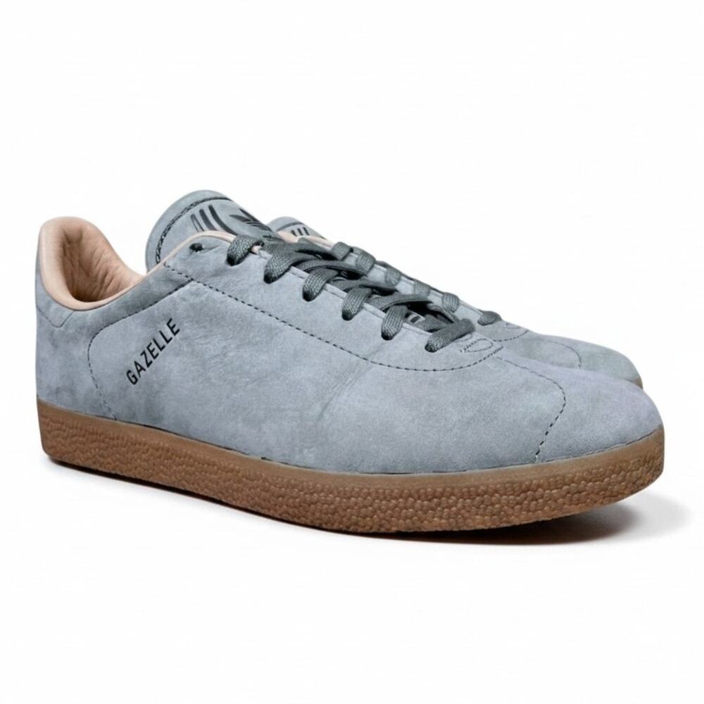 Adidas Originals Decon Gazelle Green Suede Men's 5.5 1/2 Casual Sneakers 2017